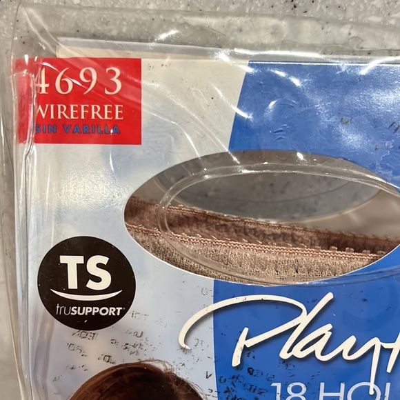 PLAYTEX 18 Hour Wire Free #4693 Bra~52DD~Toffee~NIP~Shoulder Comfort~2015 - Picture 2 of 6